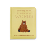 First Words w/ Cute Embroidered Friends