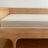 Linen Fitted Sheet (Dove)