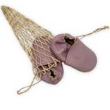 Baby Moccasins ~ Dusty Mauve
