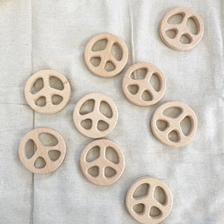 Wooden Peace Teether