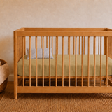 Linen Fitted Sheet (Mellow Yellow)