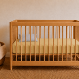Linen Fitted Sheet (Mellow Yellow)