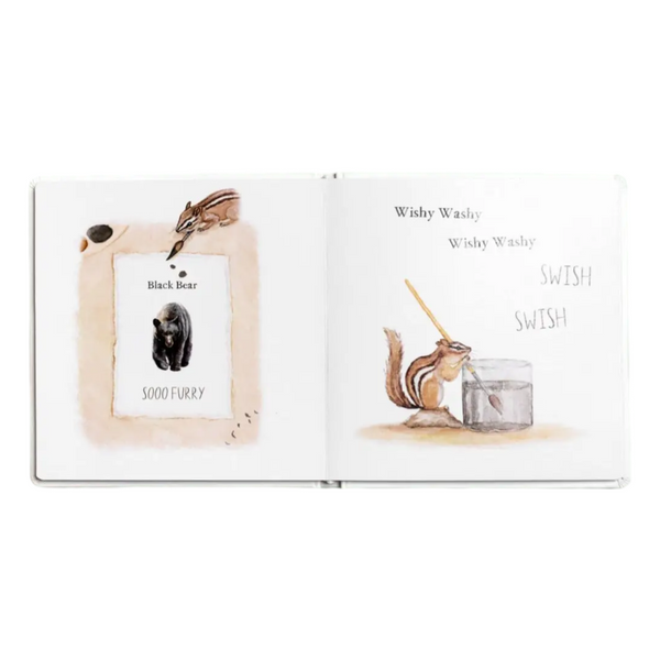 Wishy Washy: A Board Book of First Words and Colors