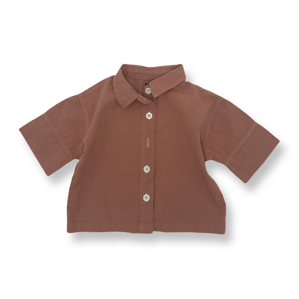 Wallis Shirt (Dusty Rose) 6m