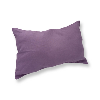 Linen Pillowcase (Purple)