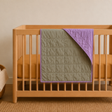 Crib Linen Fitted Sheet (Clay)
