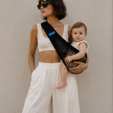 Tonga Mesh Baby Sling - Black
