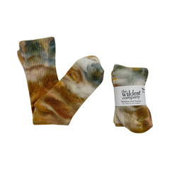 Iced Dye Bamboo Kid Socks