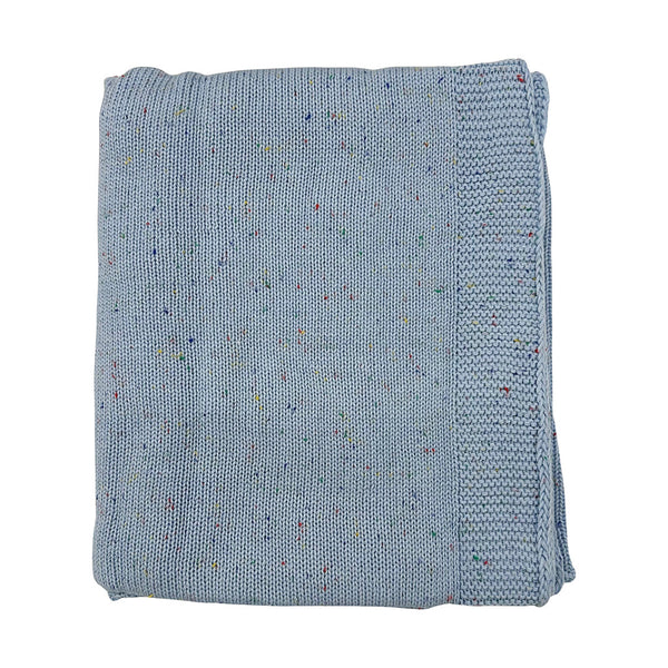 Speckled Knit Baby Blanket