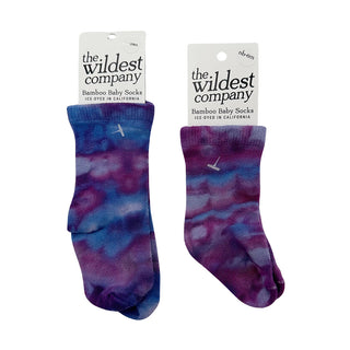 Iced Dyed Baby Bamboo Socks