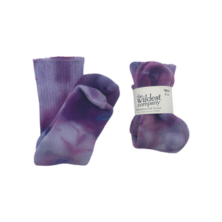 Iced Dye Bamboo Kid Socks