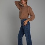 Women's Shrunken Boyfriend Sweatshirt