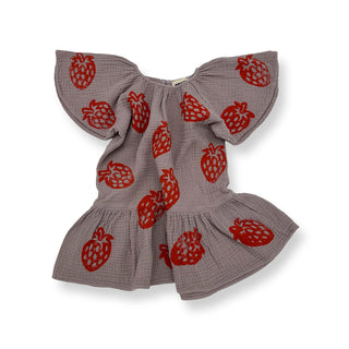 Paloma “Strawberry” Dress (2T)