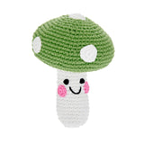 Green Mushroom Rattle