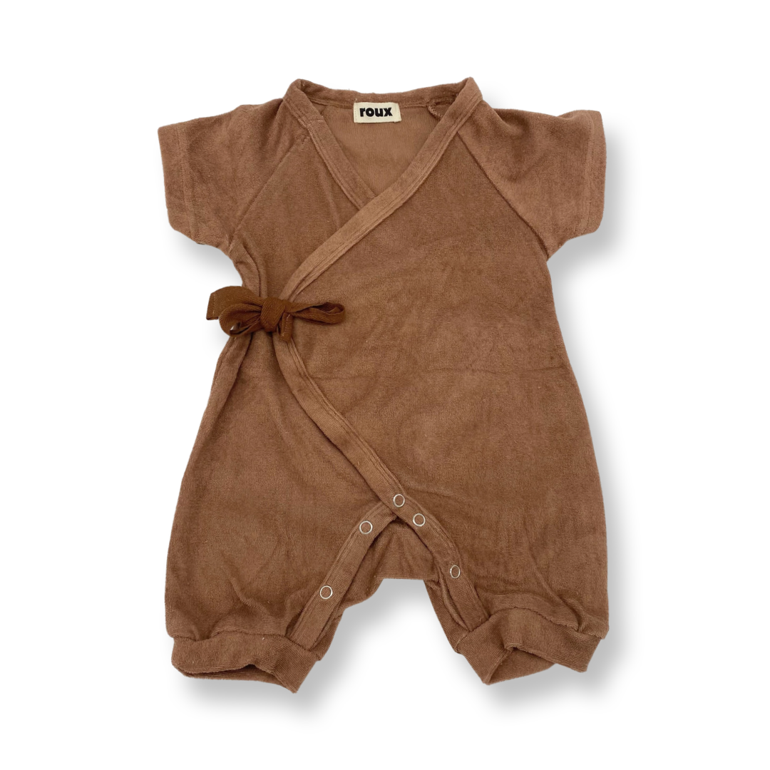 Terrycloth Kimono Onesie