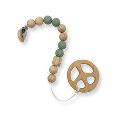Peace Teether + Clip Set