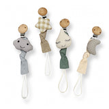 Linen Pacifier Clip