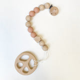 Peace Teether + Clip Set